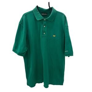 Augusta National Masters Collection Green Golf Polo Shirt ~ Men's XL
